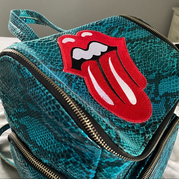 LF Bags Authentic Snakeskin Rolling Stones Backpack Poshmark